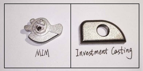 MIM vs. Investment Casting