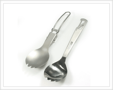 Titanium spoons and life devices