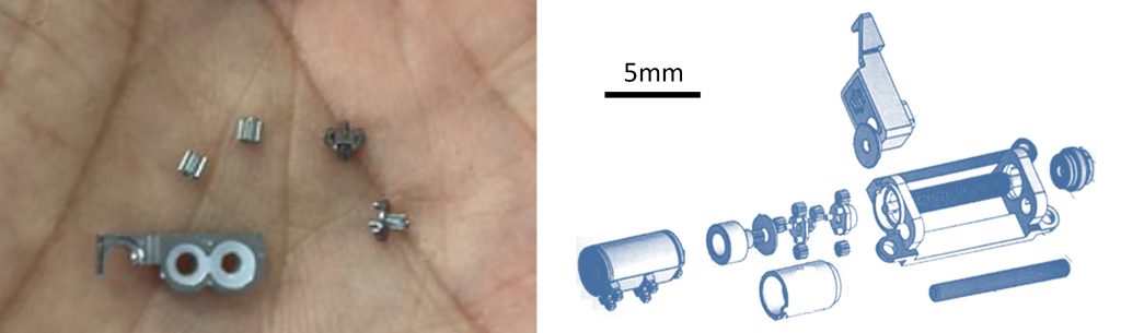 micro-gear reduction module micro-gear reduction module